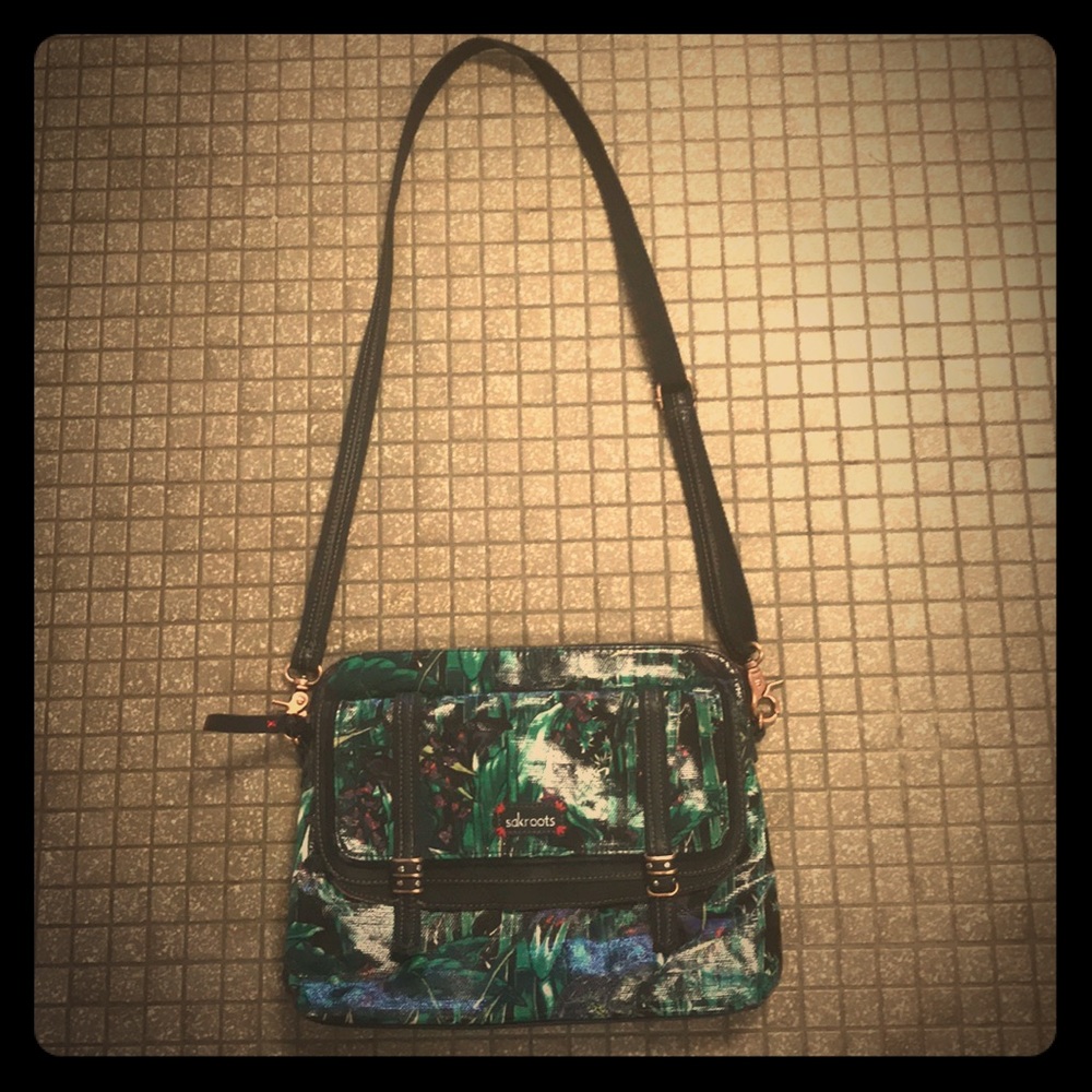 Sakroots Jungle Print Large Crossbody